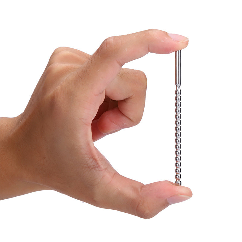 9cm Stainless Steel Beaded Urethral Sound
