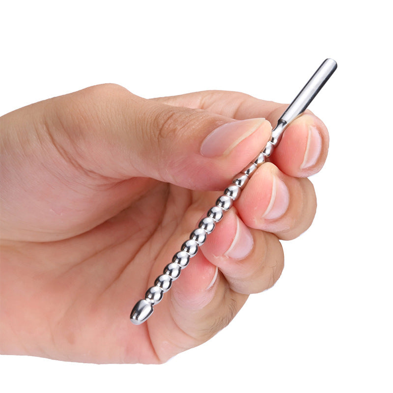 9cm Stainless Steel Beaded Urethral Sound