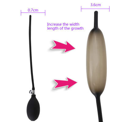 NEW Inflatable Silicone Urethral Sound