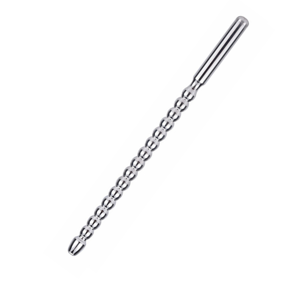 9cm Stainless Steel Beaded Urethral Sound