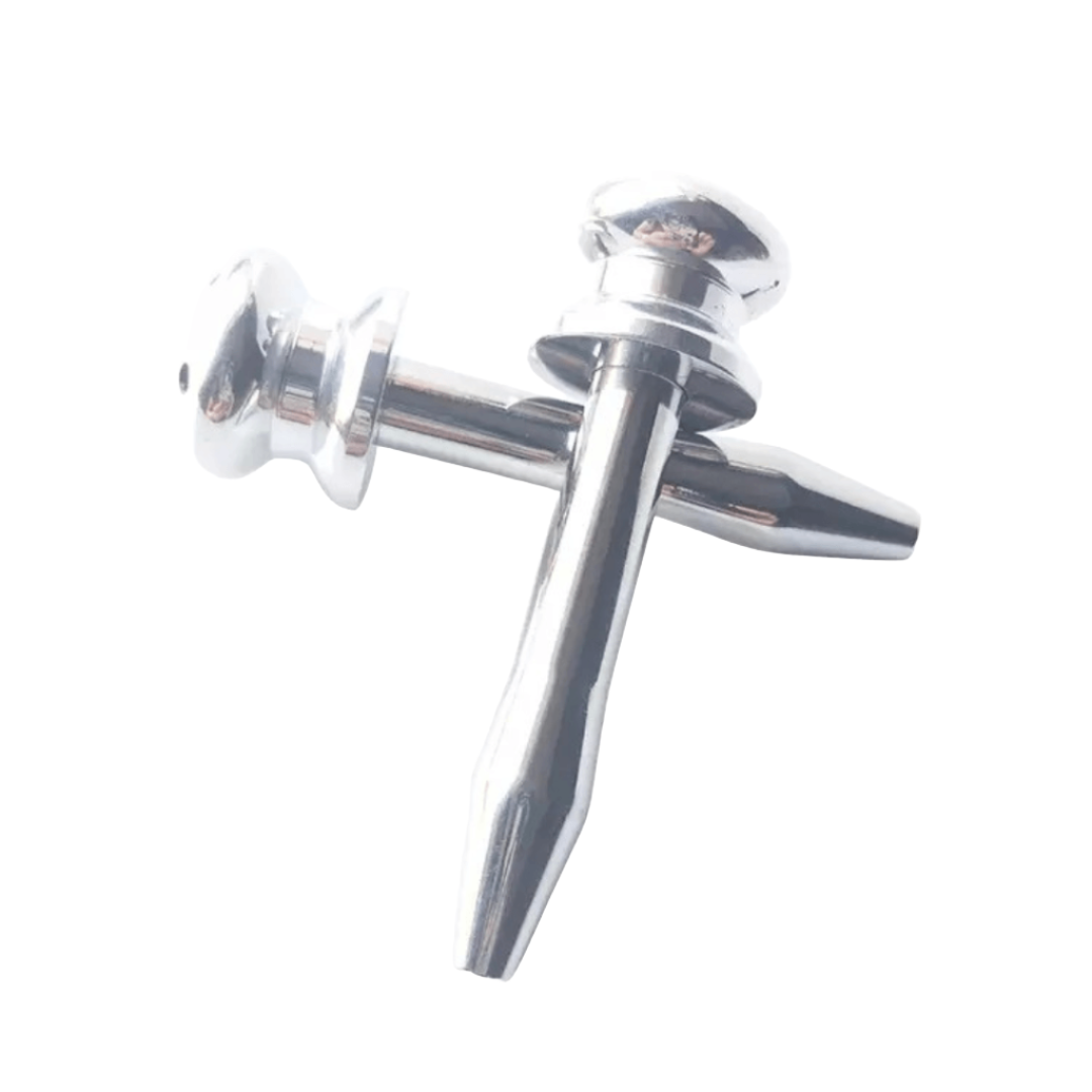 Aluminium Alloy Sperm Sprayer Penis Plug - penisplug.co.uk