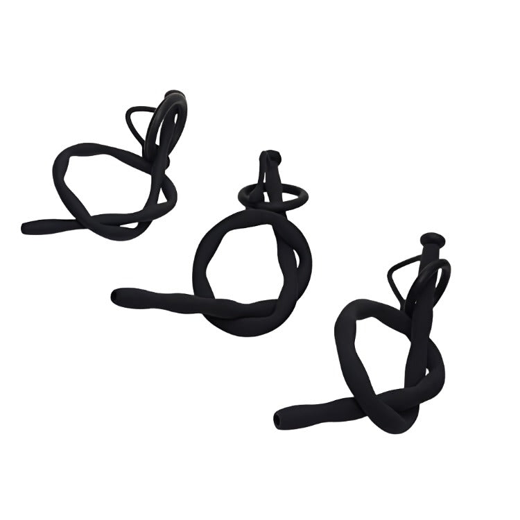 Silicone Braided Urethral Sound With Plug - penisplug.co.uk