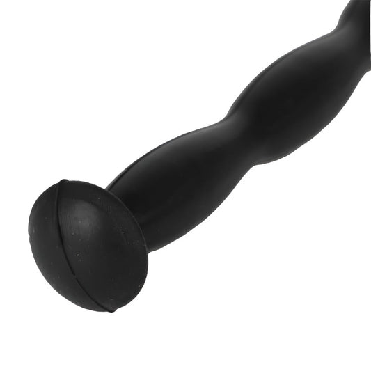 Silicone Braided Dilating Urethral Sound - penisplug.co.uk