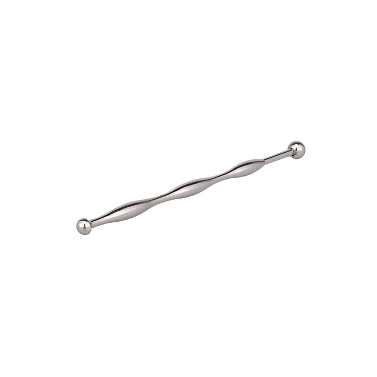 Stainless Steel Wavy Urethral Sound - penisplug.co.uk