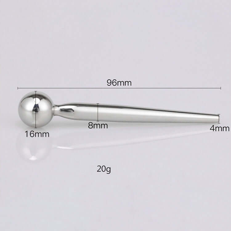 Stainless Steel Large Round Tip Penis Plug