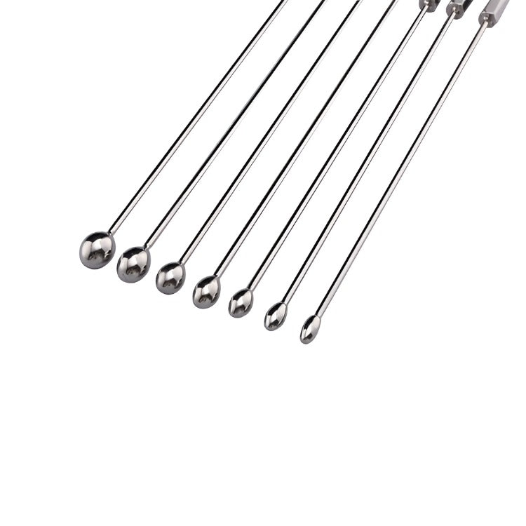 Stainless Steel Ball Tipped Urethral Sound - penisplug.co.uk
