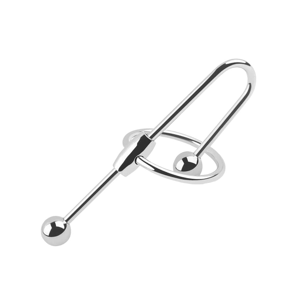 Stainless Steel Ball Tipped Sperm Stopper Penis Plug