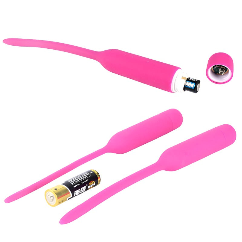 Thick Silicone Vibrating Urethral Sound