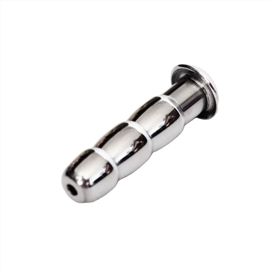 Stainless Steel Cum Through Penis Plug - penisplug.co.uk