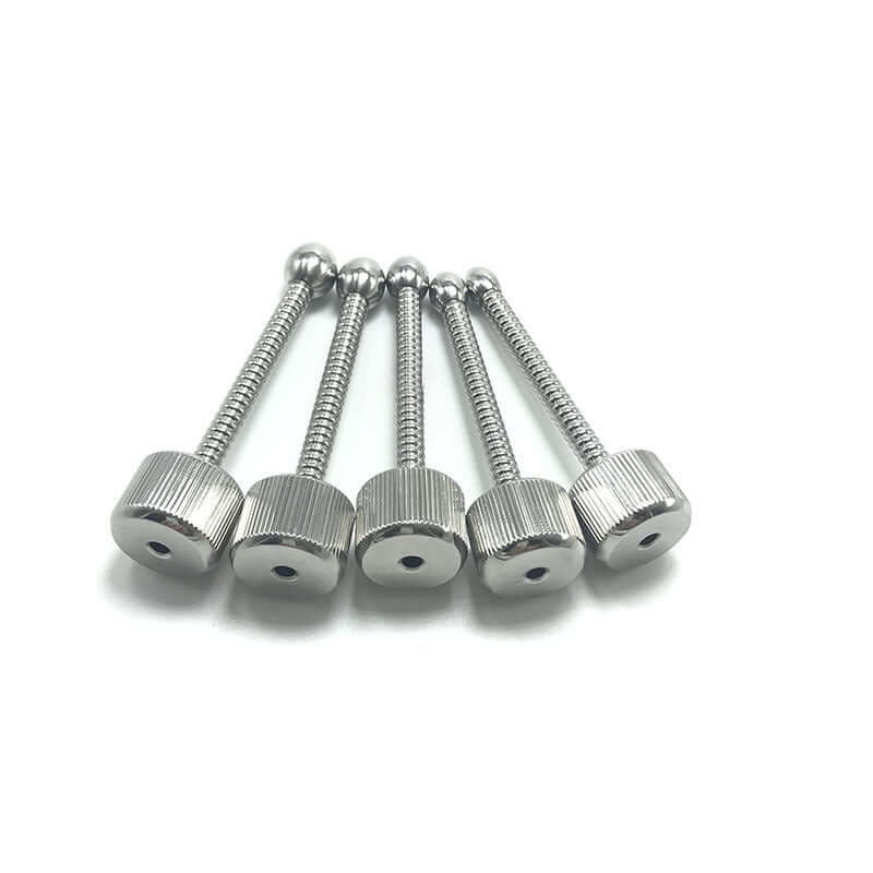 Stainless Steel Ribbed Sperm Stopper Penis Plug - penisplug.co.uk